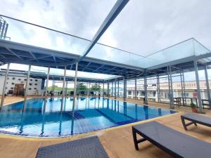 Bazén v ubytování M Hotel Danok nebo v jeho okolí
