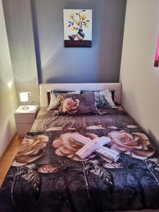 Postel nebo postele na pokoji v ubytování ViP ROOMS PRENOCISTE 026