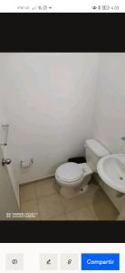 Bathroom sa Hermoso departamento Casa Lirio (Real Solare)