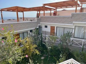 Μπαλκόνι ή βεράντα στο Hotel Pacífic Suites Tocopilla