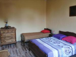 Ένα ή περισσότερα κρεβάτια σε δωμάτιο στο Guesthouse SANIKO