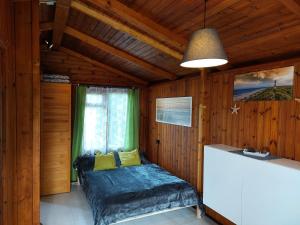 Postel nebo postele na pokoji v ubytování Urlaub beim Schmied