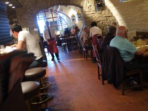 Restaurace v ubytování Hotel Brauerei Frohsinn