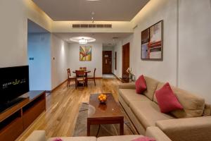 Posezení v ubytování Rose Park Hotel - Al Barsha, Opposite Metro Station