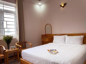 Postel nebo postele na pokoji v ubytování MDHOTEL 2