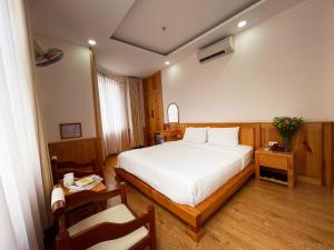 Postel nebo postele na pokoji v ubytování MDHOTEL 2