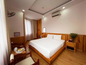 Postel nebo postele na pokoji v ubytování MDHOTEL 2