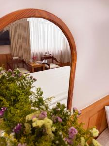 Postel nebo postele na pokoji v ubytování MDHOTEL 2
