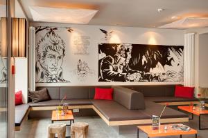 Posezení v ubytování MEININGER Hotel Berlin Mitte