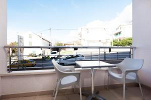 Balkón nebo terasa v ubytování Apartment Makarska FREE BEACH PARKING