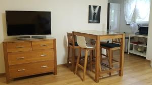 TV a/nebo společenská místnost v ubytování Apartment Metzingen City