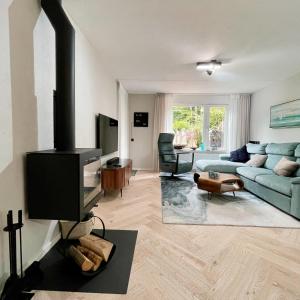Χώρος καθιστικού στο THE DUNE by STRANDBERGE - Luxury apartment Veere