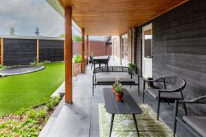 Zahrada ubytování Casa Morreni, luxe villa met sauna