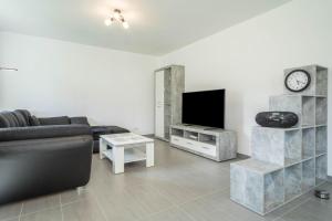 TV a/nebo společenská místnost v ubytování Ferienwohnung Schwarzwald Idyll