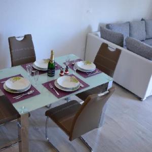 Posezení v ubytování Apartments Leon