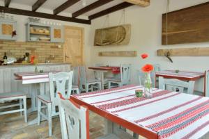 Restaurace v ubytování Levendula Vendégház Lovas