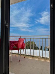 Balkon lub taras w obiekcie Apartments Marija Magdalena
