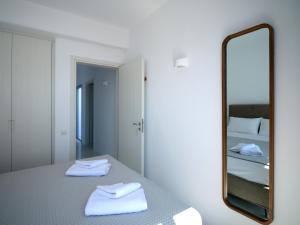 Posteľ alebo postele v izbe v ubytovaní Etherio Apartment V