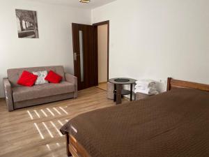 Posteľ alebo postele v izbe v ubytovaní M&M apartamenty 2
