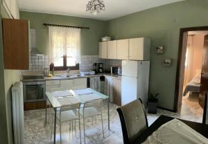 Kuchyň nebo kuchyňský kout v ubytování THEODORAS HOUSE