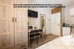 Zonă de luat masa în acest apartament