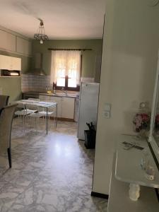 Kuchyň nebo kuchyňský kout v ubytování THEODORAS HOUSE