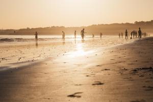 Pantai di atau di dekat apartemen