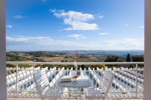 Balkón nebo terasa v ubytování Holiday Residence Belohorizonte