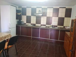Virtuvė arba virtuvėlė apgyvendinimo įstaigoje Vila Sura Razoare