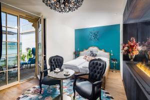 Posezení v ubytování Hotel Murtenhof & Krone + 37 fotografií