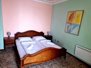 Postel nebo postele na pokoji v ubytování VILLA BISER