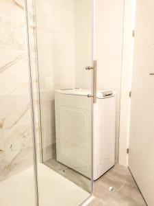 Koupelna v ubytování La Nogalera