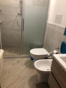 Koupelna v ubytování Casa Donatella a Isola
