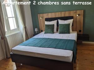 Un ou plusieurs lits dans un hébergement de l'établissement Appartement au cœur du centre ville de Blois