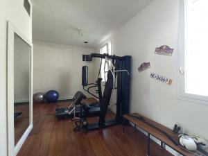Fitness centrum a/nebo fitness zařízení v ubytování Rechigi Park Hotel