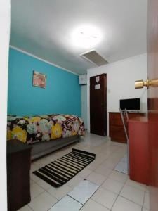 Hostal Caleta Abarca的休息区