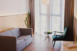 Posezení v ubytování Met Hotel