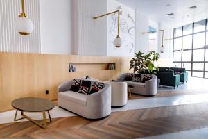 Posezení v ubytování Met Hotel
