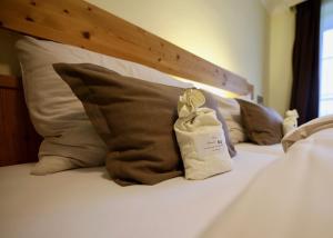 Rúm í herbergi á Hotel Kreutzer