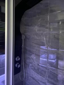 A bathroom at Beta House Apartments