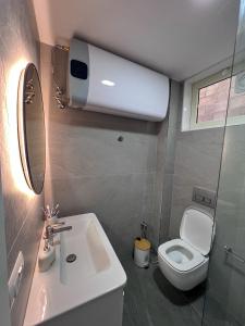 Koupelna v ubytování Villa Seknič