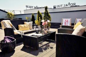 Posedenie v ubytovaní 411 w ROYAL TULIP SAND 200 m od plaży DOBRUK APARTAMENTY w hotelu 5 gwiazdkowym