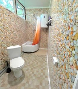 Een badkamer bij U Valery