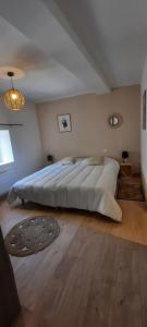 Posteľ alebo postele v izbe v ubytovaní Appartement Le cocon Mont louis 66