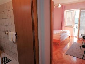 Koupelna v ubytování Guest House Pamela