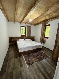 Katil atau katil-katil dalam bilik di Villa Nature