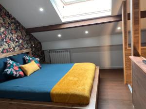 Posteľ alebo postele v izbe v ubytovaní Justcozy chambre indépendante #4