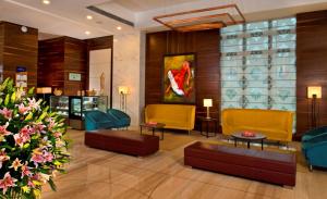 Posezení v ubytování Golden Tulip Lucknow
