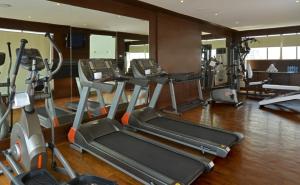 Fitness centrum a/nebo fitness zařízení v ubytování Golden Tulip Lucknow