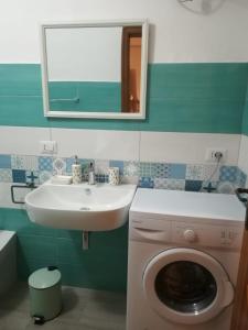 Un baño de Appartamento Sole e Mare